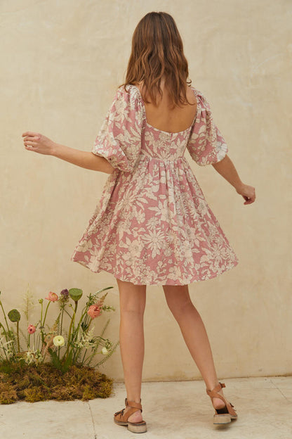 Ever last Floral Mini Dress