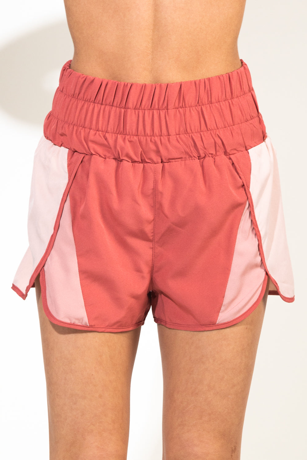 Color Block Activewear Shorts